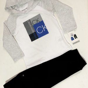 New Clavin Klein Jeans hooded Tshirt and Sweatpant